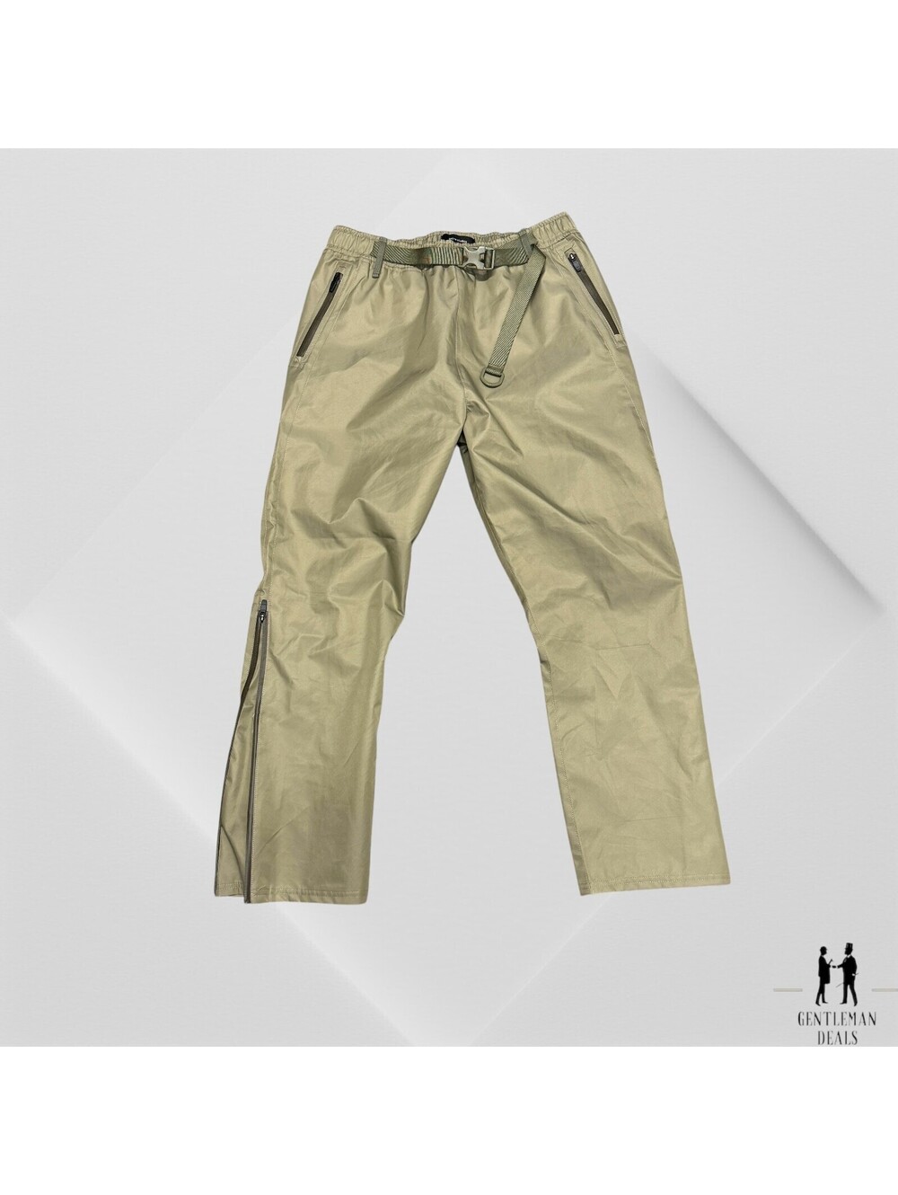 Entire Studios Military Green Khaki L Large Waterproof Gocar Cargo Pants